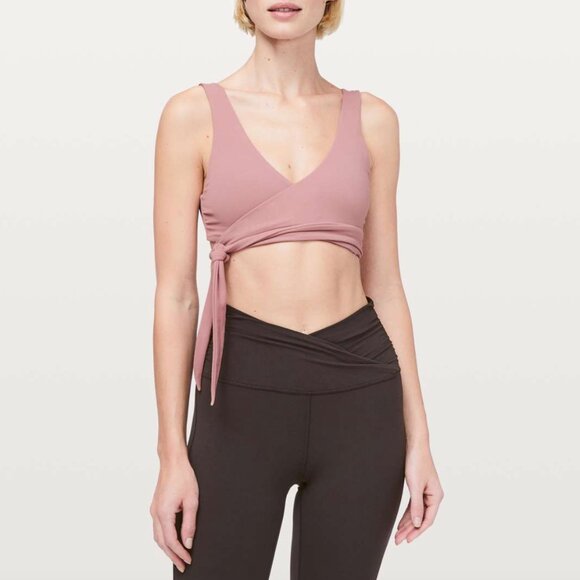 Lululemon Still Your Mind Bra Quicksand Size 10 - Picture 3 of 7